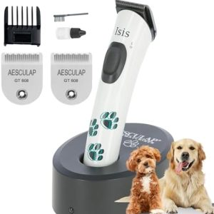 Agrarzone Isis Pfotentrimmer für Hunde - leise & vibrationsfrei, ideal für feine Detailarbeiten zuhause