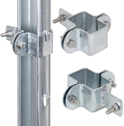 VOSS.farming Z-Profil Pfosten 2m verzinkt – Ideal für Forstzaun und Wildzaun Schutz