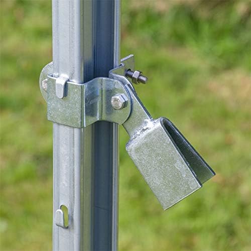 VOSS.farming Z-Profil Pfosten 2m verzinkt – Ideal für Forstzaun und Wildzaun Schutz