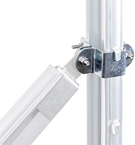 VOSS.farming Z-Profil Pfosten 2m verzinkt – Ideal für Forstzaun und Wildzaun Schutz