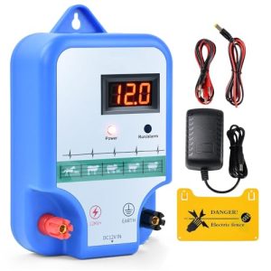 12V Weidezaungerät 2J – Leistungsstark für 2-15 km, ideal zum Schutz von Geflügel und Vieh in Gärten