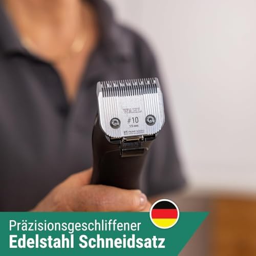 Agrarzone Max Go Hundeschermaschine – Leistungsstarke Akku Haarschneidemaschine für lange Haare – 180 Min Laufzeit, idea