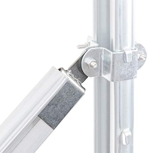 VOSS.farming Z-Profil Pfosten 2m verzinkt – Ideal für Forstzaun und Wildzaun Schutz