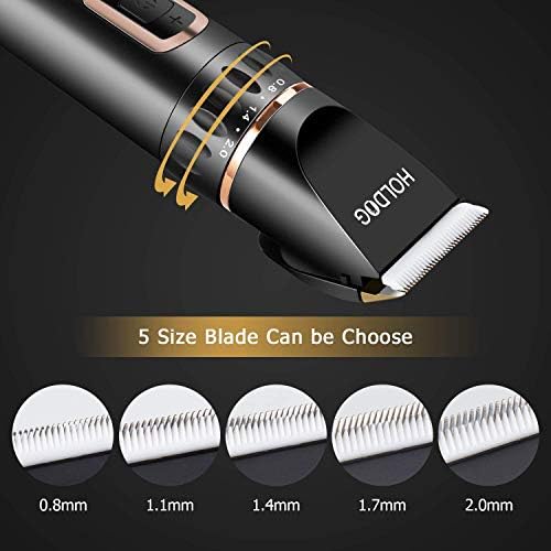 Profi Hundeschermaschine – Geräuscharm & leistungsstark, kabellos für große & kleine Hunde und Katzen