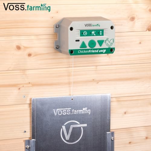 VOSS.farming ChickenFriend Easy: Automatische Hühnertür für den Stall – Smart & Praktisch!
