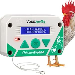 VOSS.farming automatische Hühnertür ChickenFriend – Hühnerklappe mit Smart-Steuerung für sicheren Hühnerstall-Einsatz